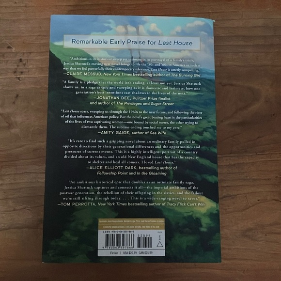 Book: Last House by Jessica Shattuck Novel - softcover - Picture 2 of 9